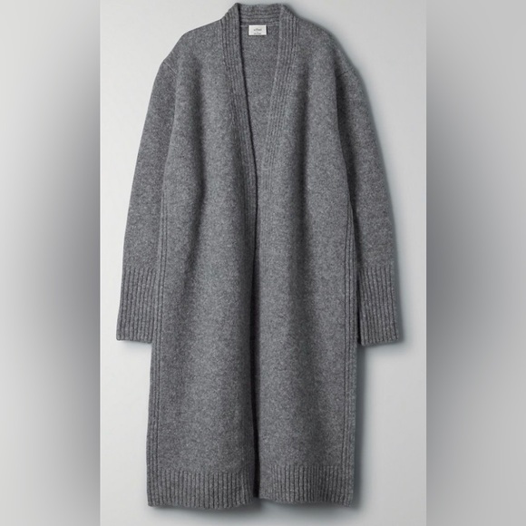 Wilfred Sweaters - ⭐️Host Pick ⭐️In Dark Grey, Wilfred Manteo Cardigan Coatigan, XS